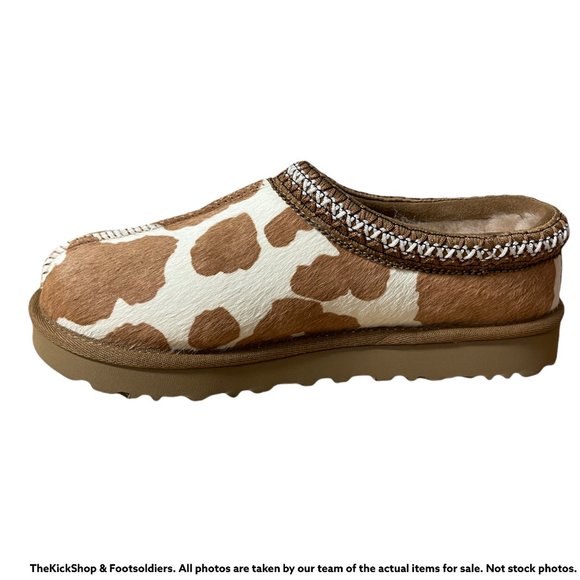 UGG Shoes Ugg W Tasman Cow Print 123654 Slip On Clogs Mules Womens